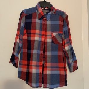 Red and Blue flannel